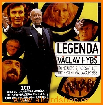 Václav Hybš - To nejlepší z padesáti let 2CD