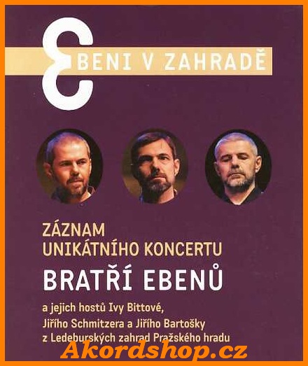 Ebeni v zahradě DVD (pošetka)