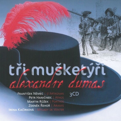 Tři mušketýři (Alexandr Dumas) 3CD
