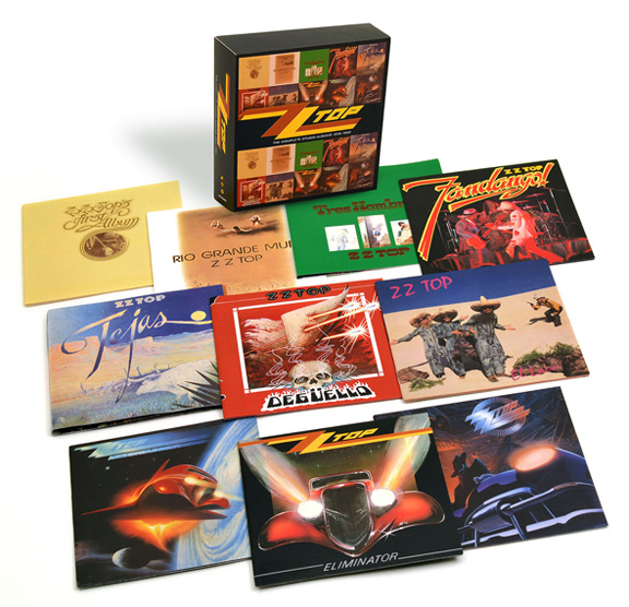 ZZ TOP - Complete Studio Albums 70-90 10CD