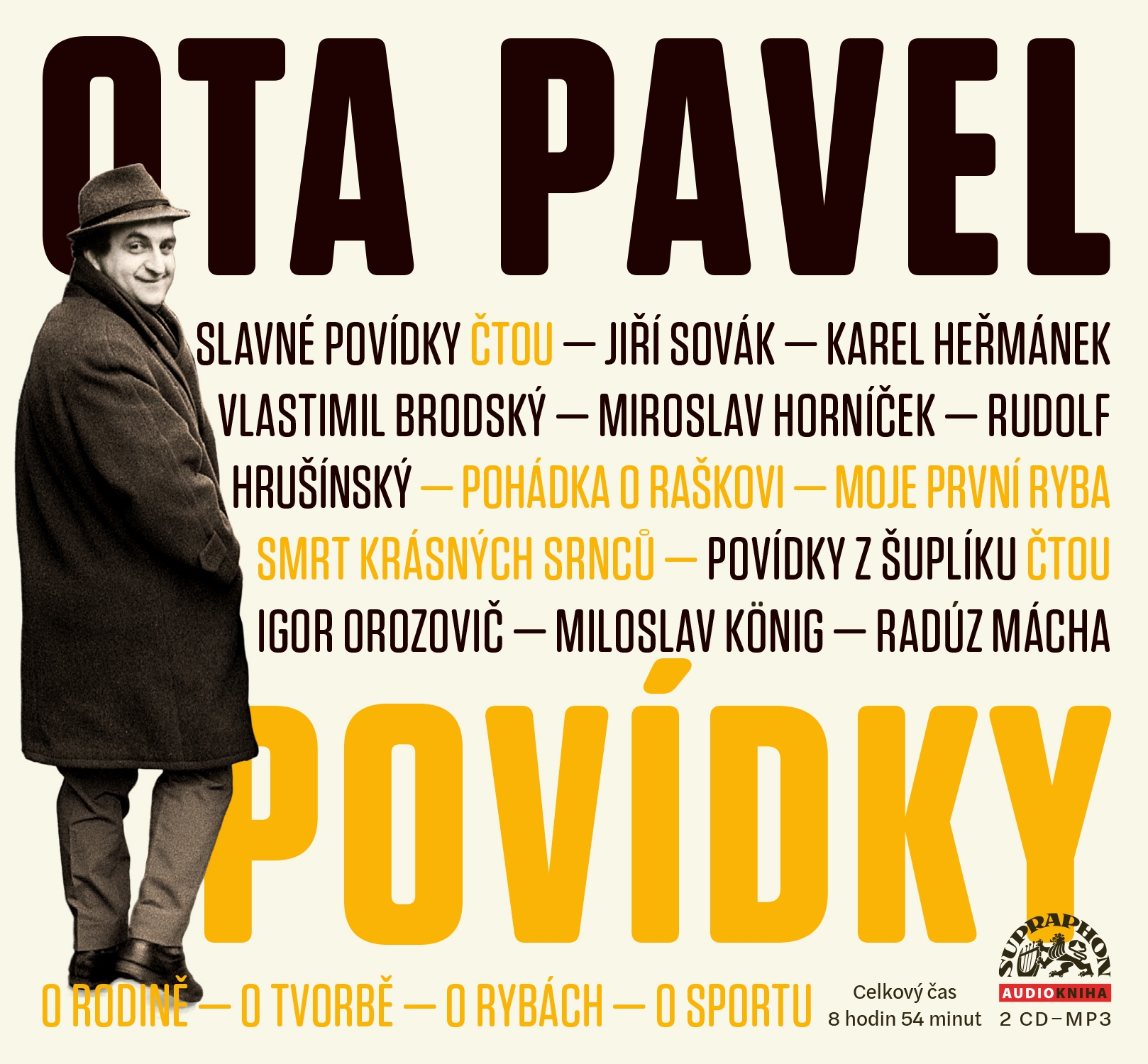 Povídky (Ota Pavel) 2CD/MP3