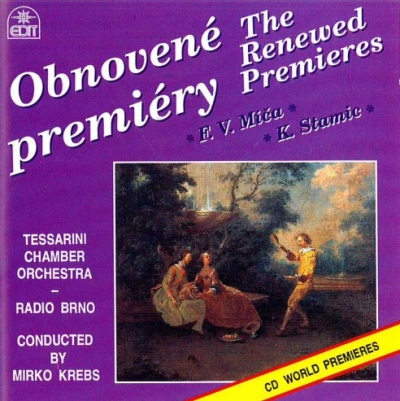 Komorní orchestr Tessarini - Obnovené premiéry 2 CD