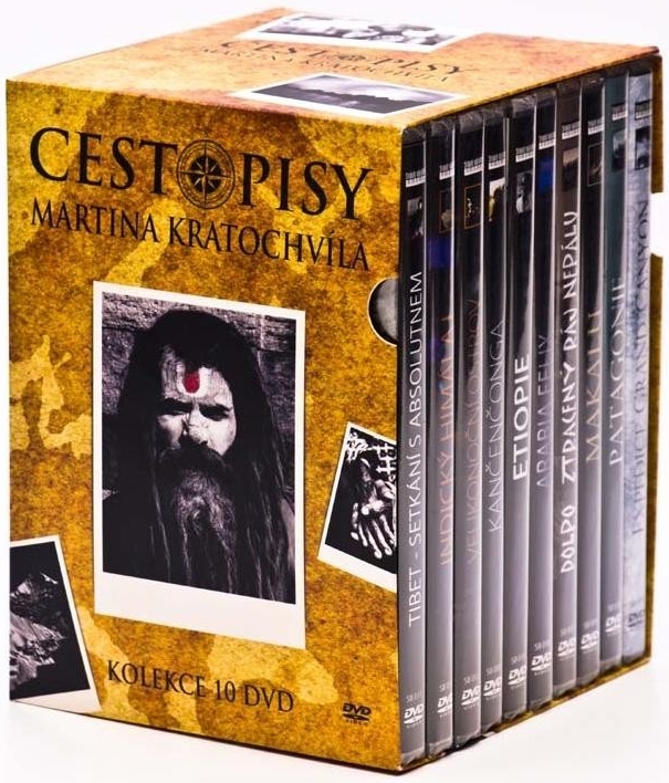 Cestopisy Martina Kratochvíla 10DVD