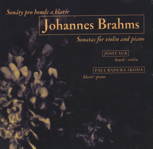 Johannes Brahms - Sonáty pro housle a klavír CD