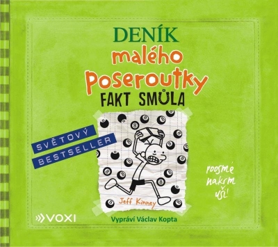 Deník malého poseroutky: Fakt smůla (Jeff Kinney) CD/MP3
