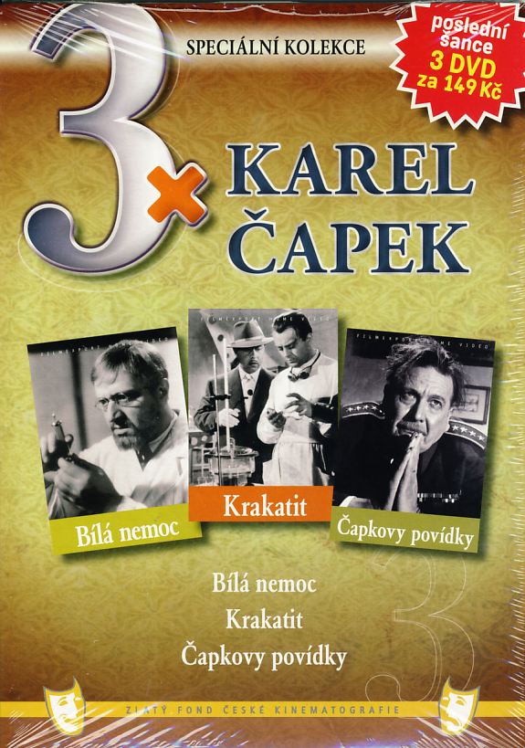 Karel Čapek - Speciální kolekce 3DVD