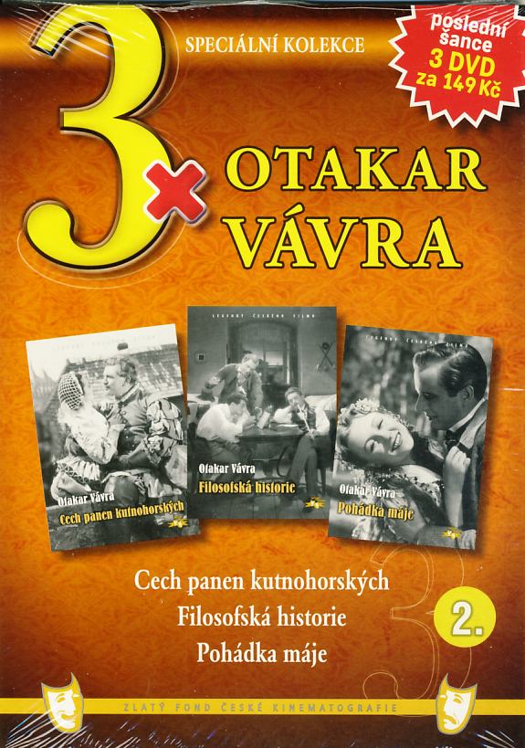 Otakar Vávra 2. - Speciální kolekce 3DVD