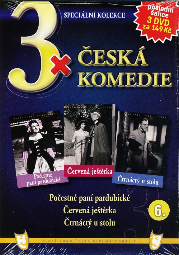Česká komedie 6 - Speciální kolekce 3DVD