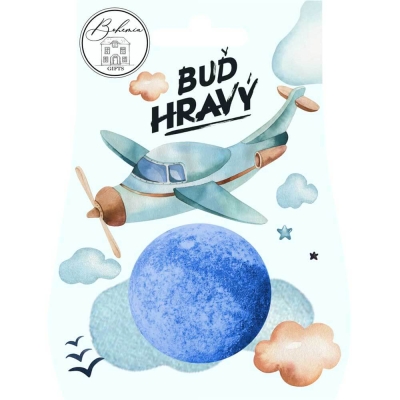 Šumivá bomba do koupele - Buď hravý (obal)