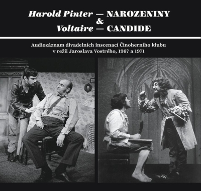 Činoherní klub - Pinter: Narozeniny - Voltaire: Candide 4CD