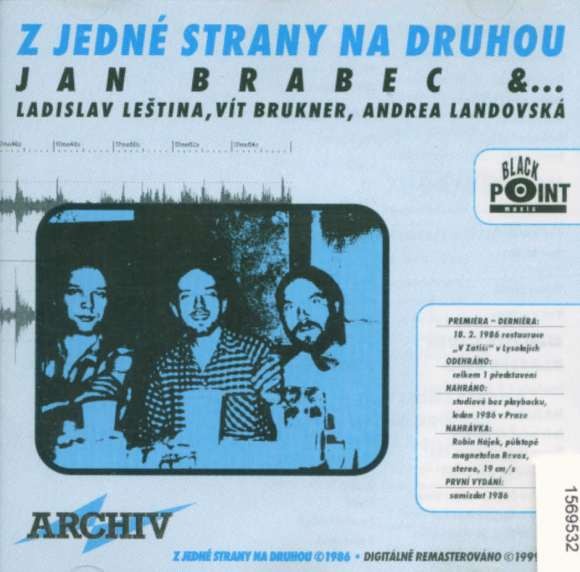 Jan Brabec- Z jedné strany na druhou CD