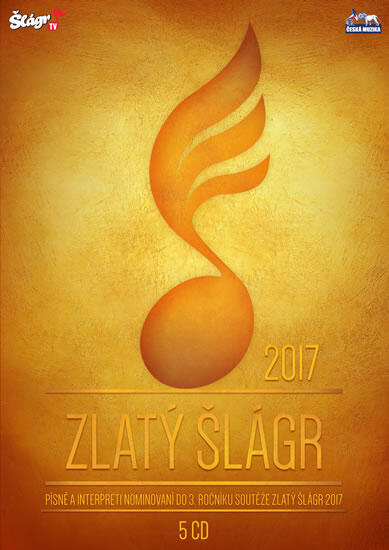 Zlatý Šlágr - 3. ročník nominace 2017 5CD