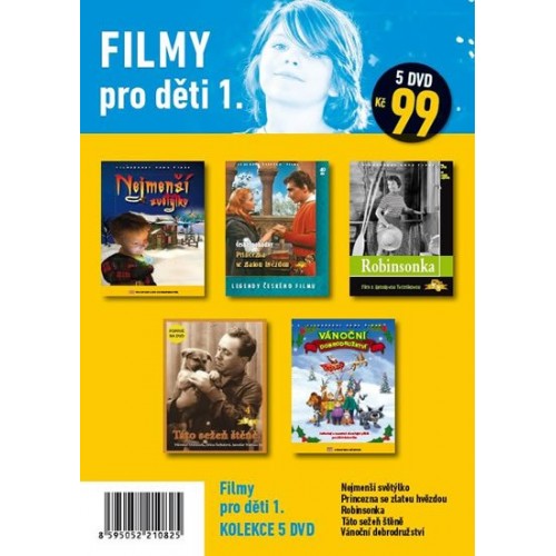 Kolekce pro děti 1 5DVD (pošetky)