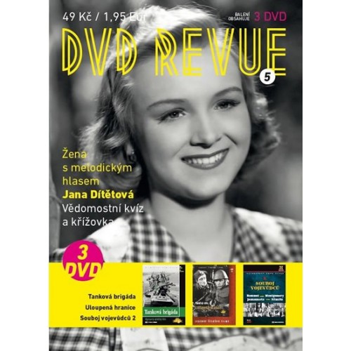 Kolekce Revue 5 3DVD (pošetka)