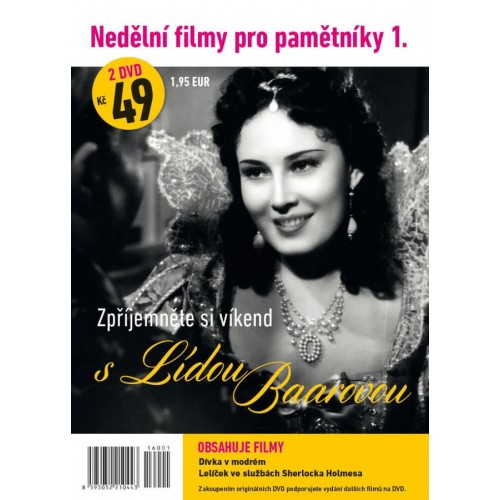 Nedělní filmy pro pamětníky 1. 2DVD (pošetka)