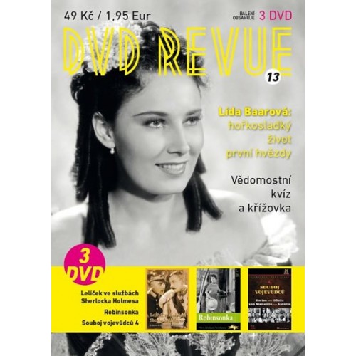 Kolekce Revue 13 3DVD (pošetka)