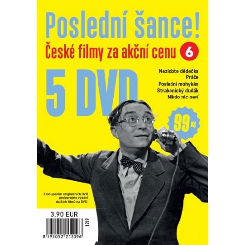Kolekce poslední šance 5DVD 6. (pošetka)