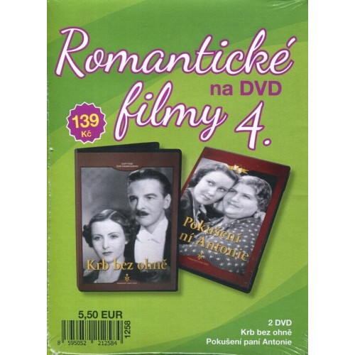 Romantické filmy 2DVD 4. (digipack)