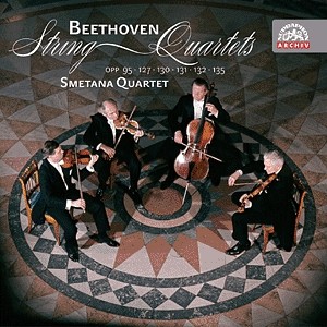 Ludwig van Beethoven : Smetanovo Kvarteto / String quartets 3CD
