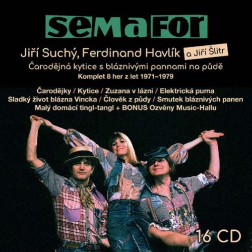 Komplet her z let 1971-1979 (Jiří Suchý, Semafor) 16CD