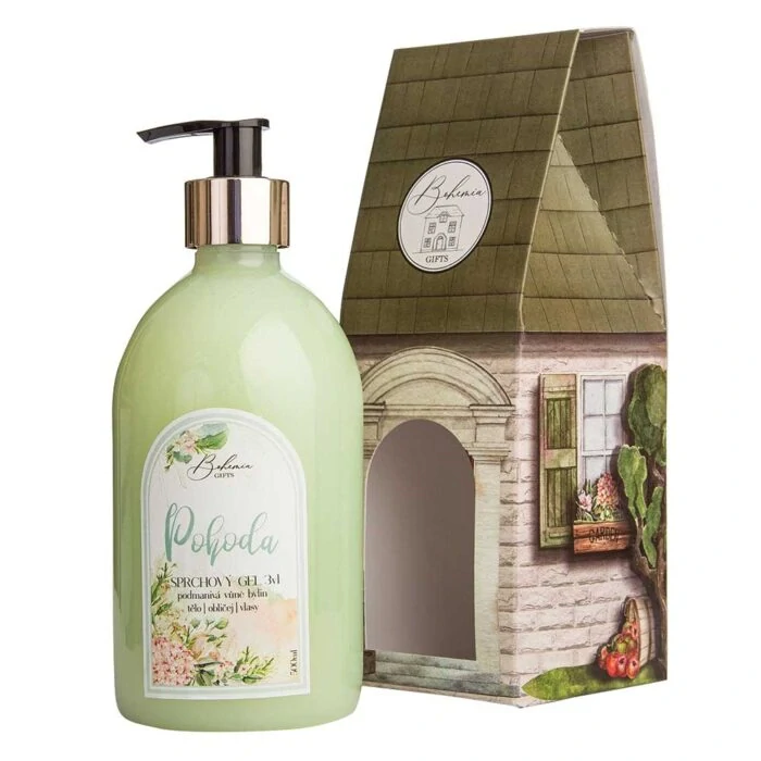 Domeček pohoda - konopný sprchový gel 3v1 500 ml