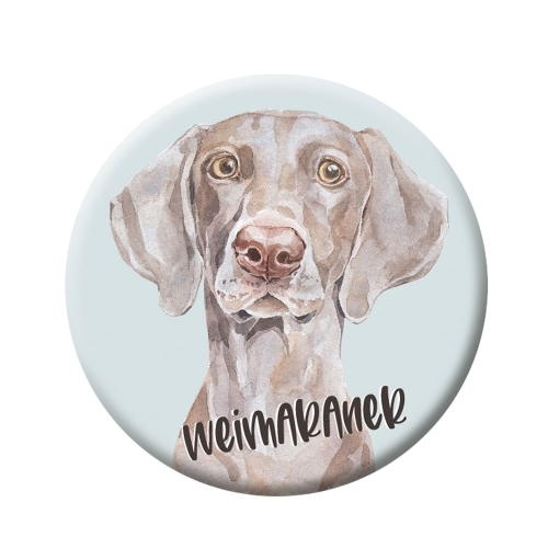 Button (placka) se špendlíkem 44 mm - Weimaraner