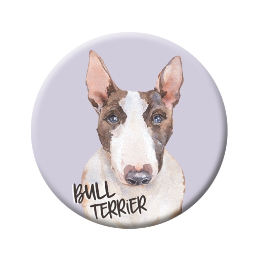 Button (placka) se špendlíkem 44 mm - Bull Terrier