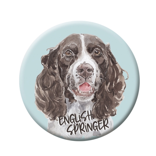 Button (placka) se špendlíkem 44 mm - English Springer