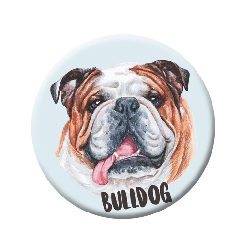Button (placka) se špendlíkem 44 mm - Bulldog