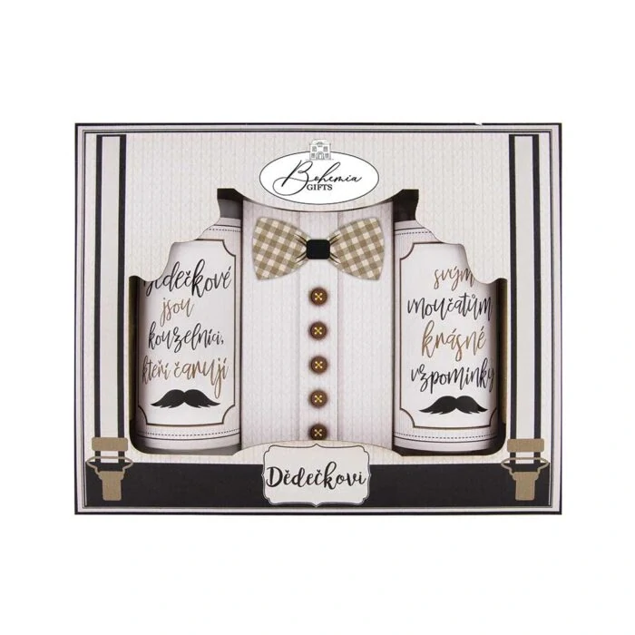 Dědečkovi - sprchový gel 100 ml, toaletní mýdlo 100g, vlasový šampon 100 ml