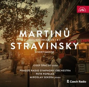 Martinů / Stravinsky - Houslové koncerty 1 a 2 / Divertimento CD