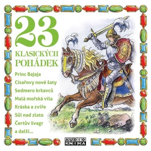 23 klasických pohádek CD/MP3