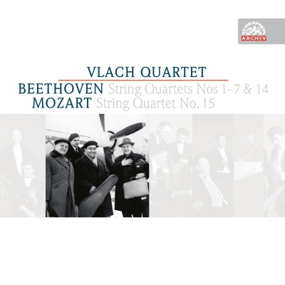 Vlachovo kvarteto - Beethoven & Mozart: Smyčcové kvartety 4CD