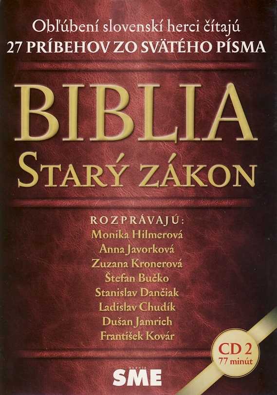 Biblia - Starý zákon 2 CD