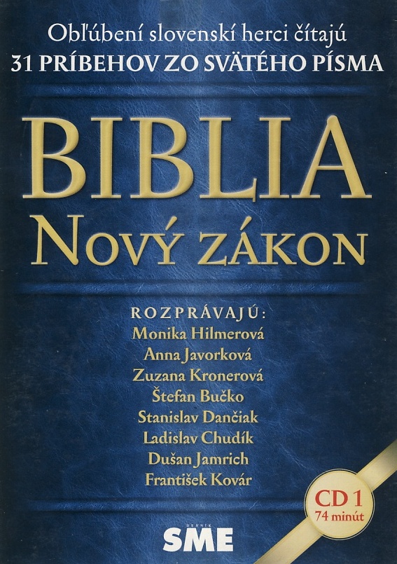 Biblia - Nový zákon 1 CD