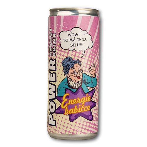 Energetický nápoj 250 ml pro babičku