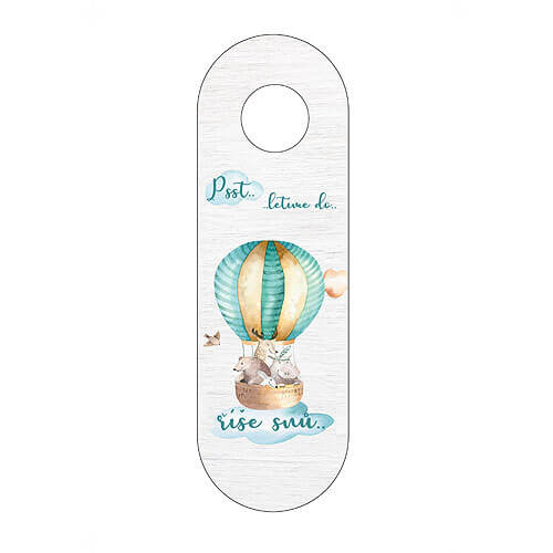 Závěs na kliku 26 x 8 cm - balon