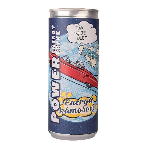 Energetický nápoj 250 ml - energie kámošovi