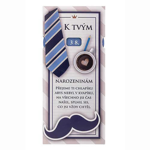 Mléčná čokoláda - Pro muže k narozeninám 100 g