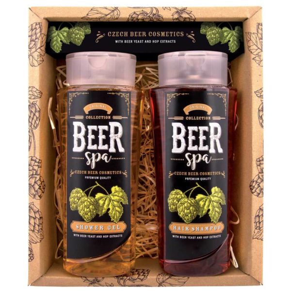 Beer Spa - Pivní kosmetická sada - Gel a šampon