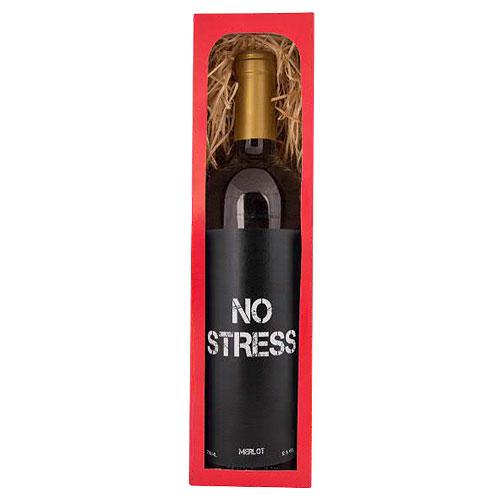 Dárkové víno Merlot 0,75 l - No stress