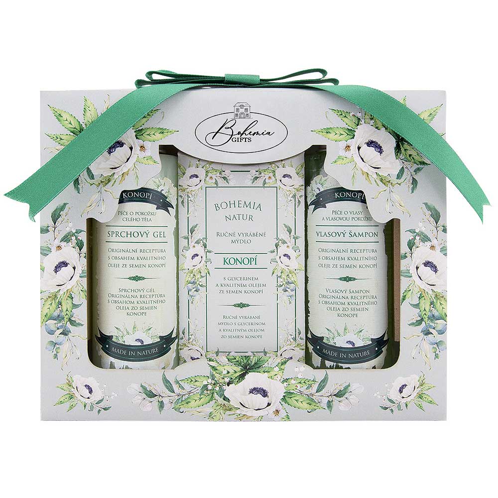 Kosmetická konopná sada – Green Spa