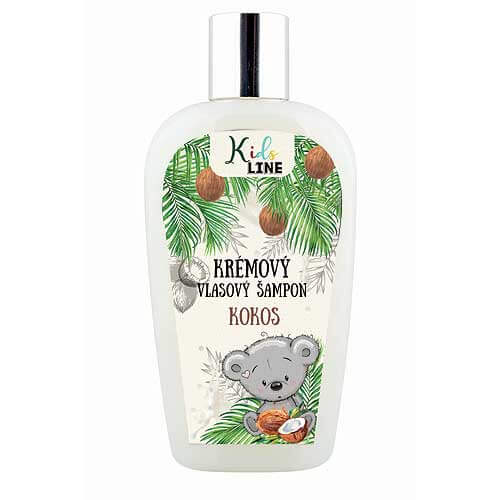 Dětský vlasový šampon 250 ml - s kokosovým olejem
