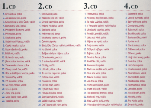 Ladislav Kubeš & Veselka - 40 Nejlepší léta 4CD