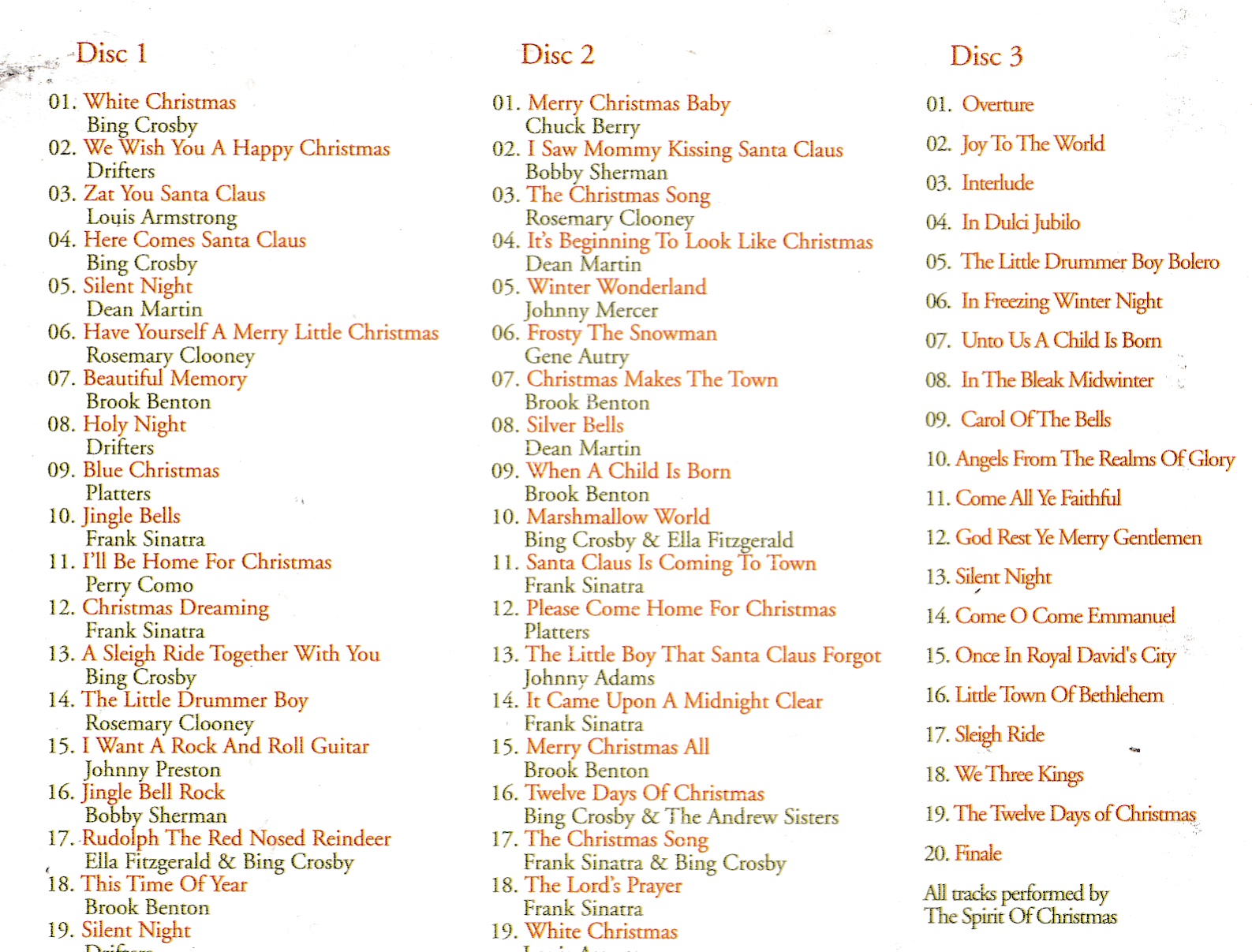All The Very Best For Christmas 3CD
