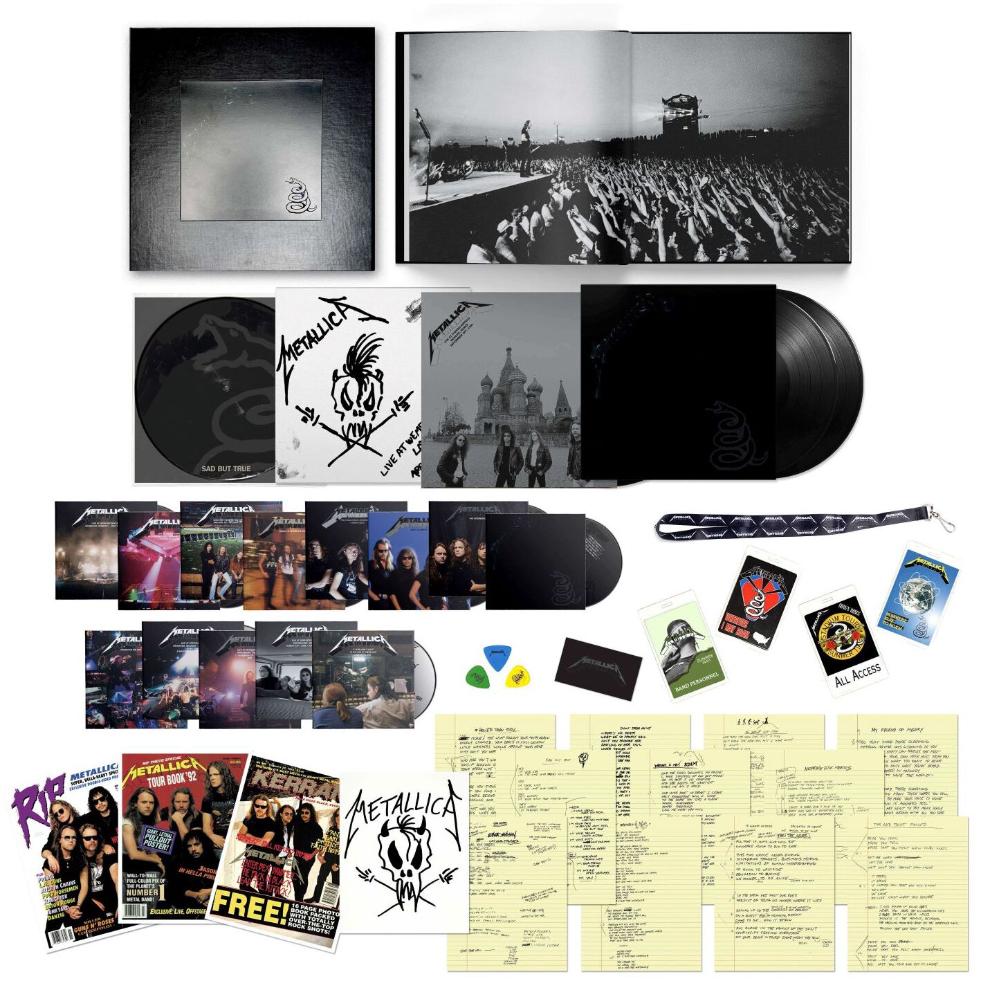 Metallica - Metallica (Deluxe)5LP/14CD/6DVD 