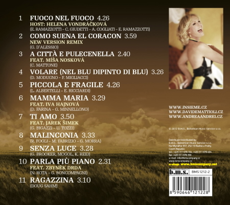 Davide Mattioli & Andrea Andrei : Insieme II. (Spolu) CD
