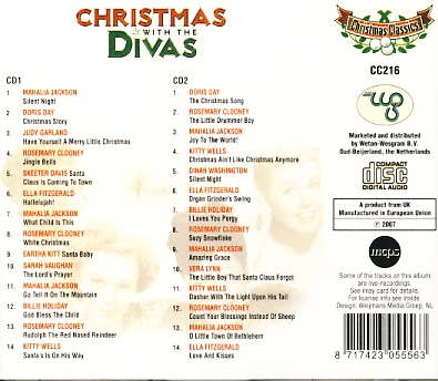 Christmas With The Divas 2CD
