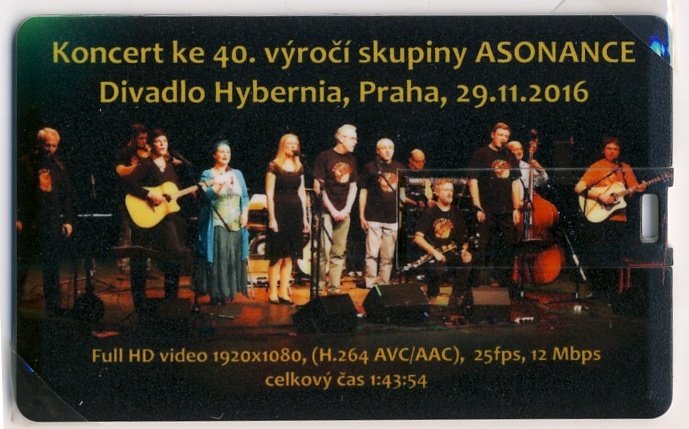 Asonance - Koncert ke 40. výročí skupiny USB Flash Disk