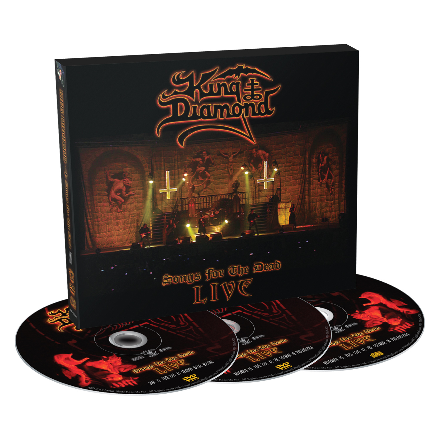 King Diamond - Songs For The Dead Alive 2DVD/CD